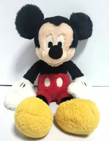 플러피 플러시 미키마우스 봉제 인형 디즈니 리조트 포근포근