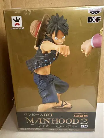 미개봉 원피스 DXF MANHOOD 2 FILM GOLD 피규어