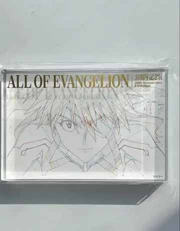 30주년 기념전 ALL OF EVANGELION 아크릴 블록 아스카