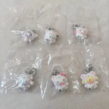 산리오 메지루시 액세서리 후와후와 스노우 컴플리트