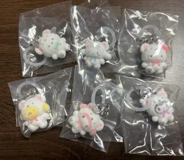 산리오 메지루시 액세서리 후와후와 스노우 컴플리트