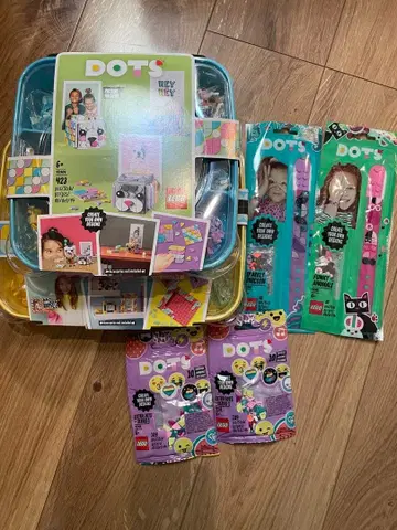 미개봉 새상품 LEGO DOTS 시리즈 크리에이티브 블록 세트