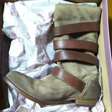 H by HUDSON 스웨이드 부츠 38 24cm 에이치 바이 허드슨