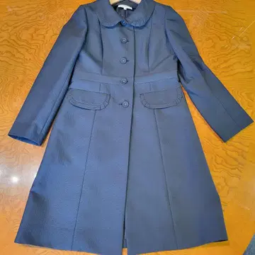 HANAE MORI ALMA EN ROSE 롱 코트 블랙