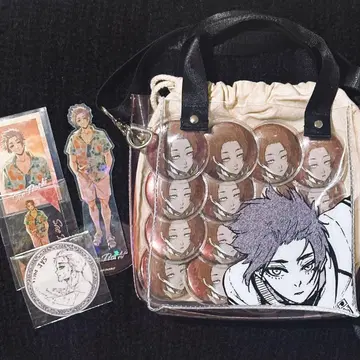 블루 록 이토시 사에 이타백 & 아크릴 스탠드 & 카드 세트