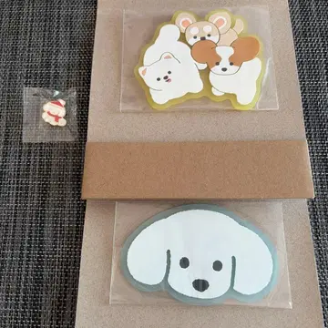 테라오카 나츠미 여러 가지 강아지 러버 스타 & 크리스마스 핀 배지