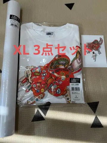 시로 마사무네의 세계전 공각기동대 T셔츠 XL 포스터 엽서 세트