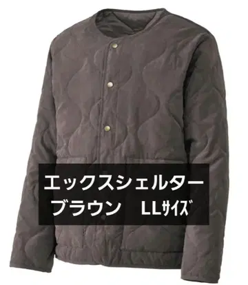 택 포함 새상품 브라운 엑스쉘터 워크맨 노카라 자켓