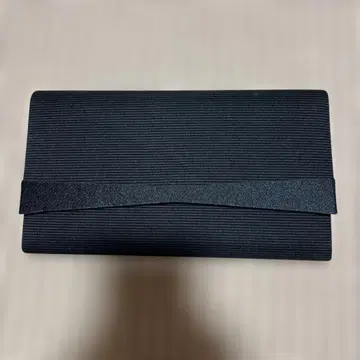 블랙 불용 클러치백