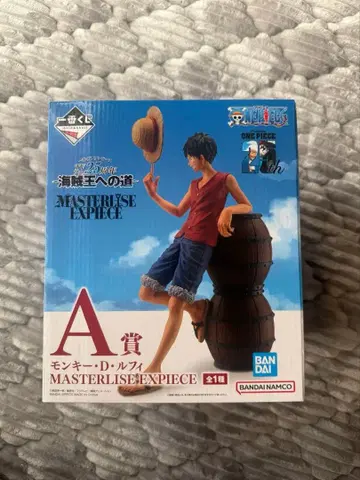 [ 미개봉 새상품 ] 원피스 마스터 스타일 피규어 루피 제일복권 A상
