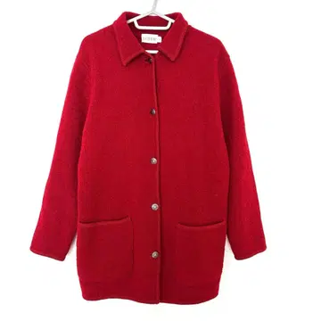 J.CREW 니트 가디건 빨간색 90s 레트로