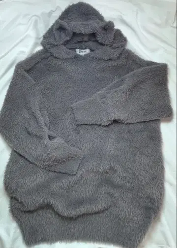 gelato pique 2020 할로윈 복슬복슬 귀 달린 원피스 그레이