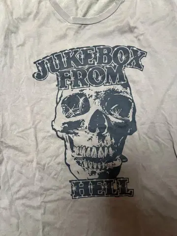 HYSTERIC GLAMOUR 헬 T셔츠 L 사이즈 그레이 y2k