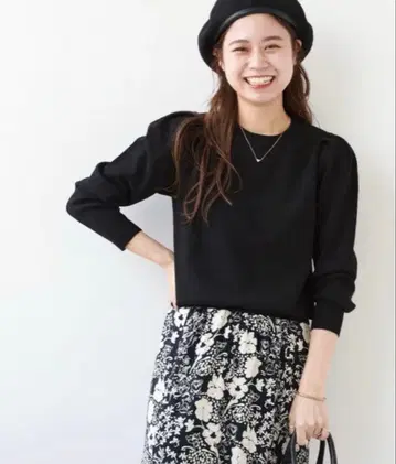 저널 스탠다드 리룸 니트 정가 6600엔 블랙