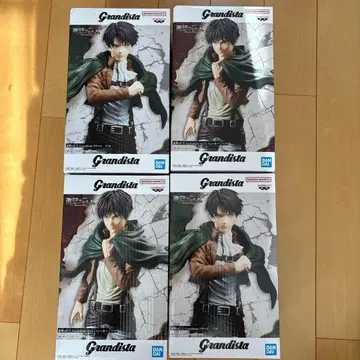 [ 미개봉 새상품 ] 진격의 거인 엘렌 리바이 grandista 피규어