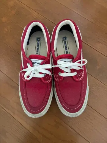 CONVERSE 레드 스니커즈