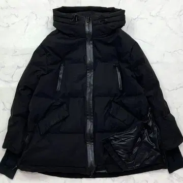나노 유니버스 니시카와 다운 솔로텍스 A 라인 다운 자켓 36 블랙