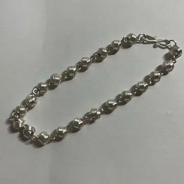 은선 세공 팔찌 라운드볼 실버 925 발리