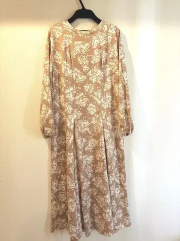 [ 나노유니버스 ] 꽃무늬 긴팔 롱 원피스 사이즈 38