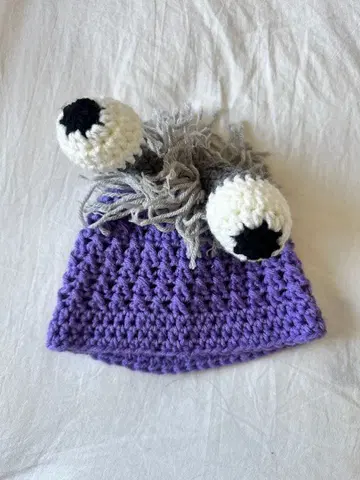 몬스터 주식회사 부 니트 모자