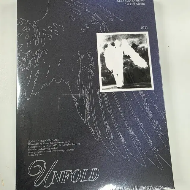 [미개봉] 비투비 BTOB 서은광 정규 1집 Unfold 포토북 앨범