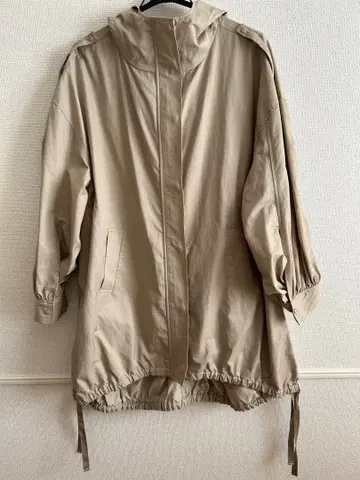 [ 새상품급 ] JEANASIS 몬스터 후드티 라이트 베이지