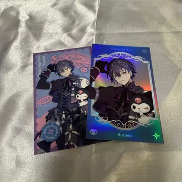 코야나기 로우 사진풍 카드 산리오 쿠로미 Dytica