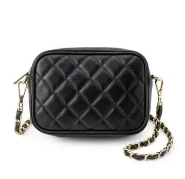 MILOS 퀼팅 체인 숄더백 미니백