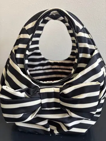 케이트 스페이드 리본 스트라이프 미니백