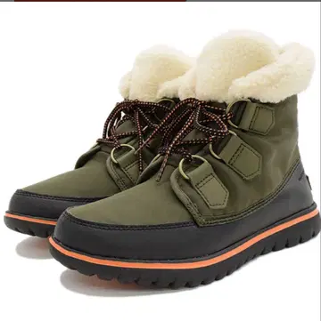 미사용급 SOREL 스노우 부츠 카키 카니발 23cm 소렐 워터프루프