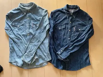 BLUE BLUE 블루블루 데님 셔츠 사이즈 2
