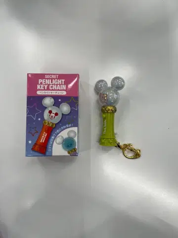 디즈니 스토어 시크릿 응원봉 키체인 닉