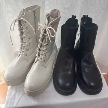 레피피알마리오 핑크 라떼 M 부츠