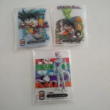 드래곤볼 제일복권 40주년 아크릴 스탠드 3종류