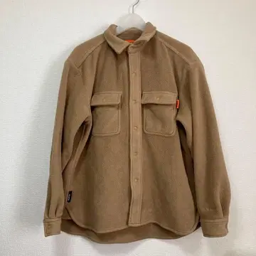 UNIVERSAL OVERALL 플리스 셔츠 자켓 베이지