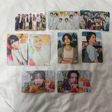 timelesz FAM 트레이딩 카드 9장 세트 묶음 판매