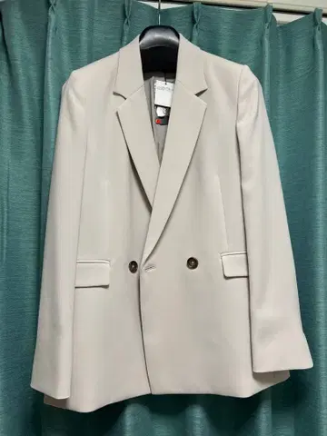 PLST 트리아세테이트 블렌드 더블 자켓 L 사이즈