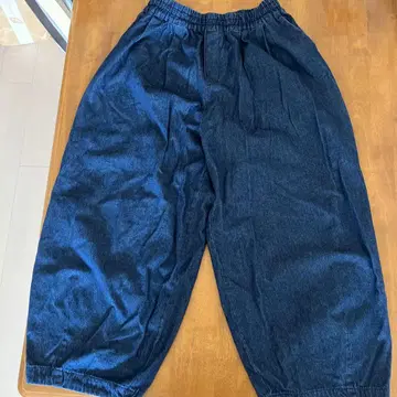 사만사 모스모스 데님 벌룬 팬츠