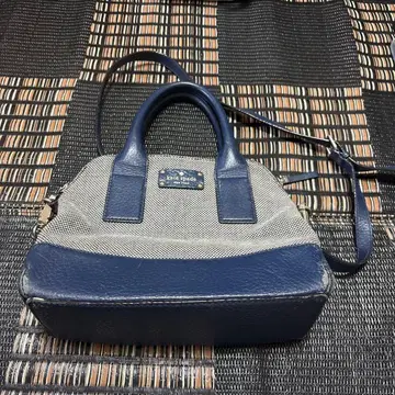 케이트 스페이드 숄더백 네이비/화이트