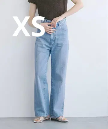 에메르 리파인즈 데님 XS 사이즈 라이트 블루
