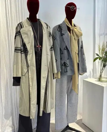 Alexastark 알렉사스타크 롱 트렌치코트