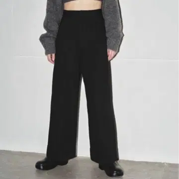 투데이풀 와이드 트윌 트라우저스