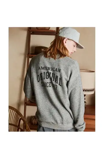 [ Schott ] SALT AND PEPPER SWEAT