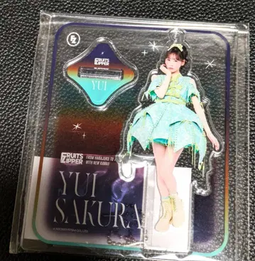 FRUITS ZIPPER 사쿠라이 유이 아크릴 스탠드 레이스업