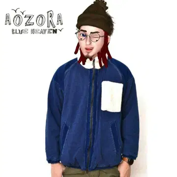 AOZORA 데님과 코듀로이의 보아 자켓 품절 모델 L