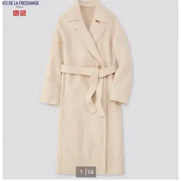 유니클로 UNIQLO 이네스 더블 페이스 코트 더블 페이스 코트