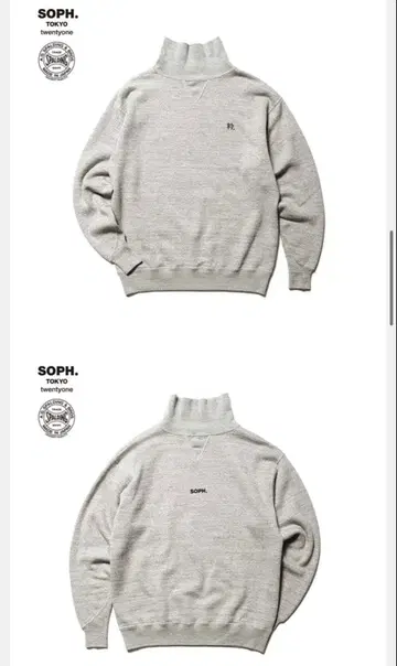 SOPH. A.G.SPALDING&BROS. 터틀넥 맨투맨 36