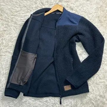 HAGLOFS 다크 블루 플리스 자켓 M 사이즈