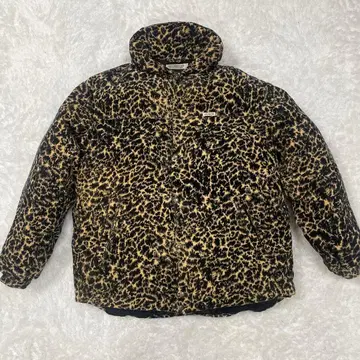 Cootie Productions 레오파드 다운 자켓 L 사이즈