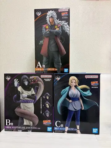 [ 미개봉 ] [ 새상품급 ] NARUTO 전설의 3닌 3체 세트